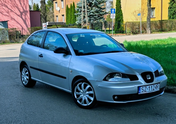 Seat Ibiza cena 3490 przebieg: 140000, rok produkcji 2004 z Szczawnica małe 46